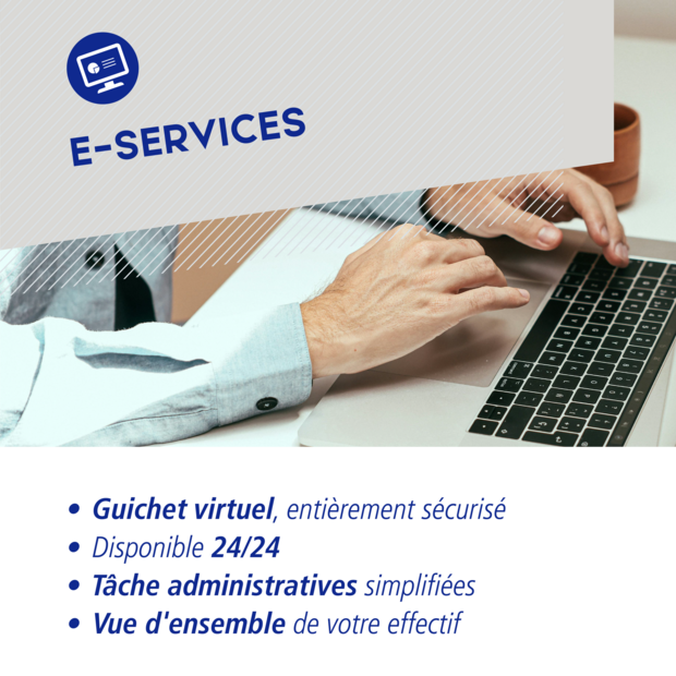 Pensez aux e-services pour vos déclarations de salaires 2024