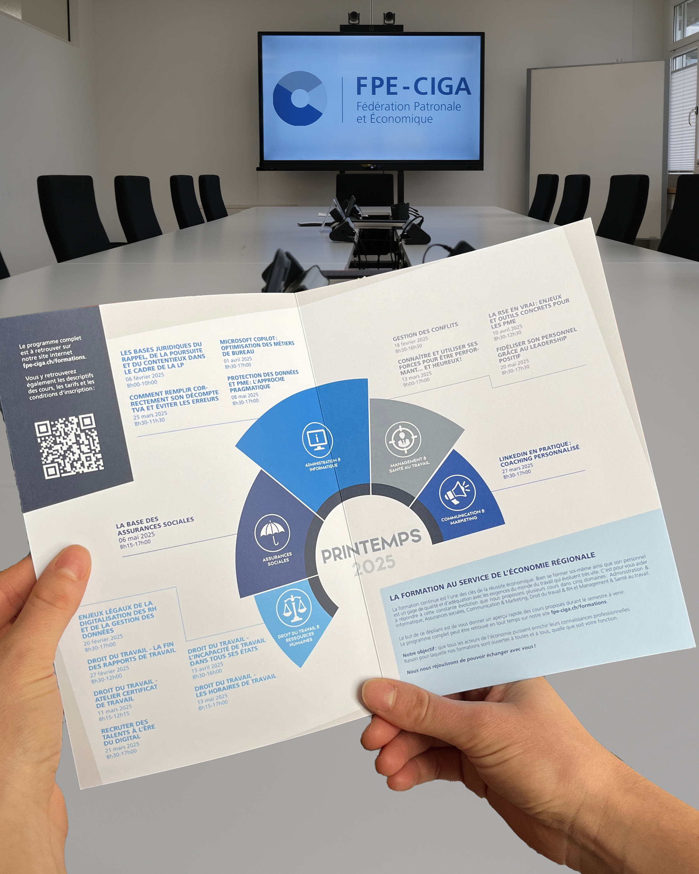 Plus de 30 formations continues pour 2025